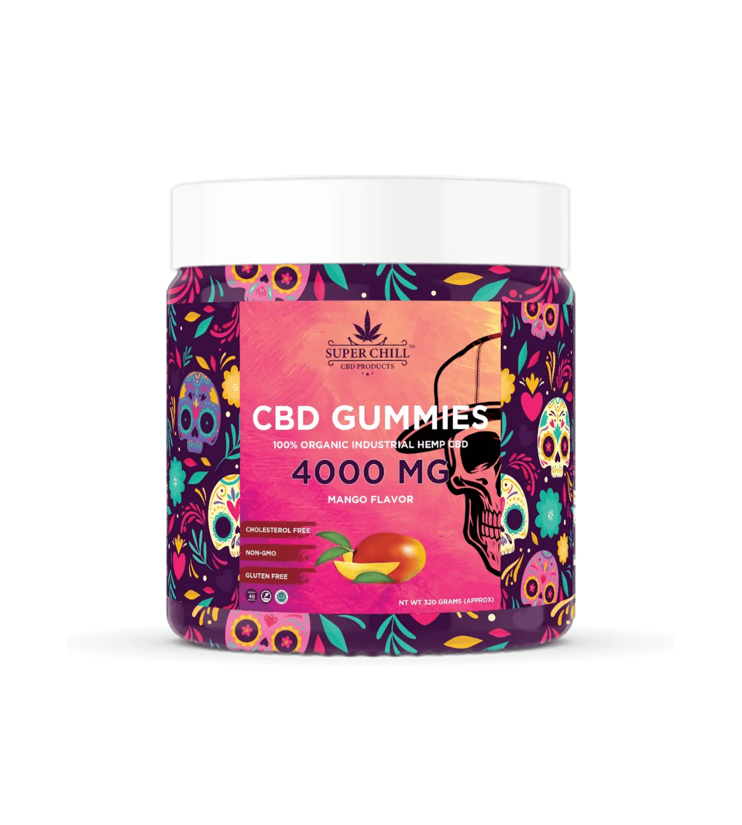 CBD Gummies Jar 4000MG
