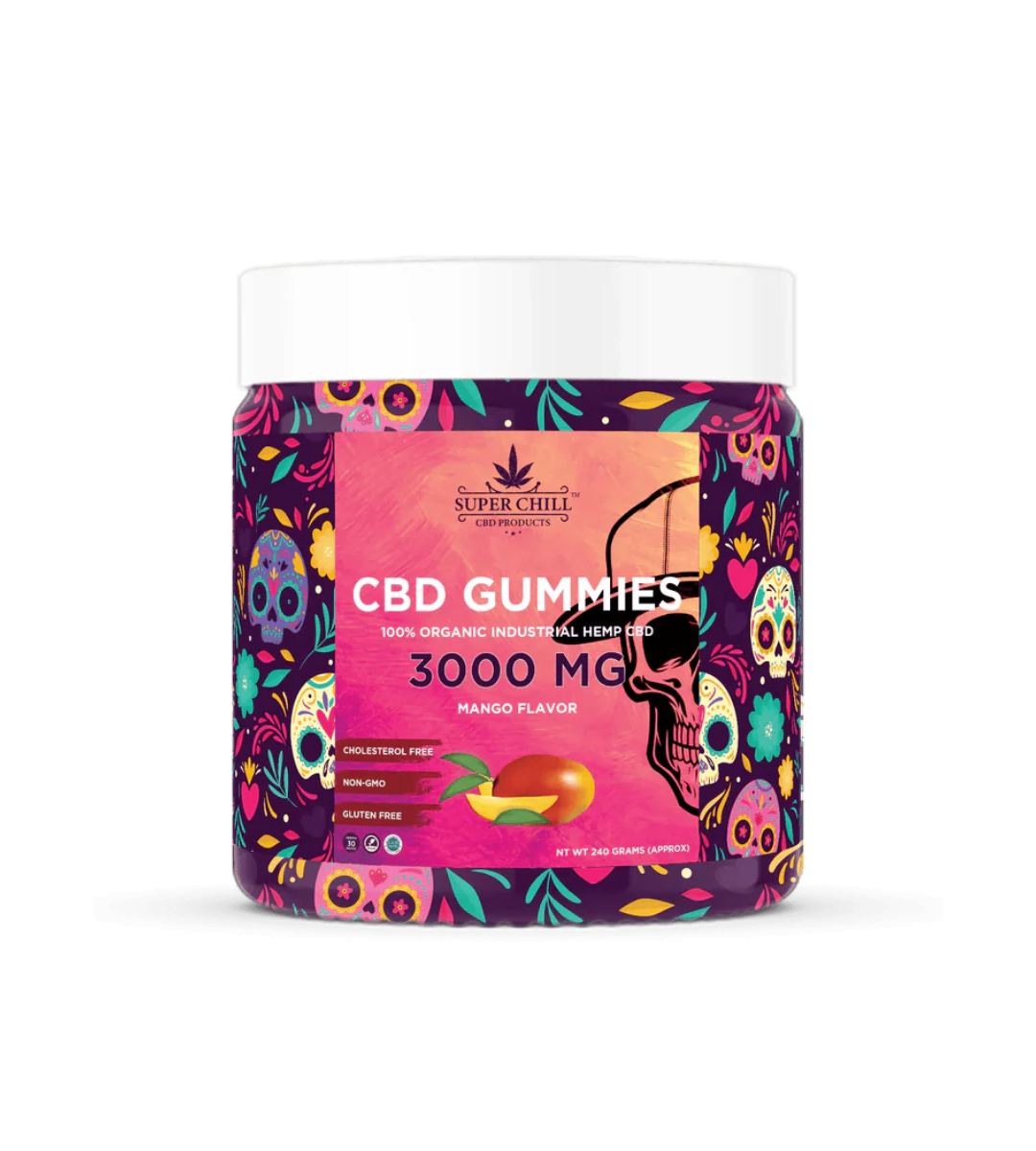 CBD Gummies Jar 3000MG