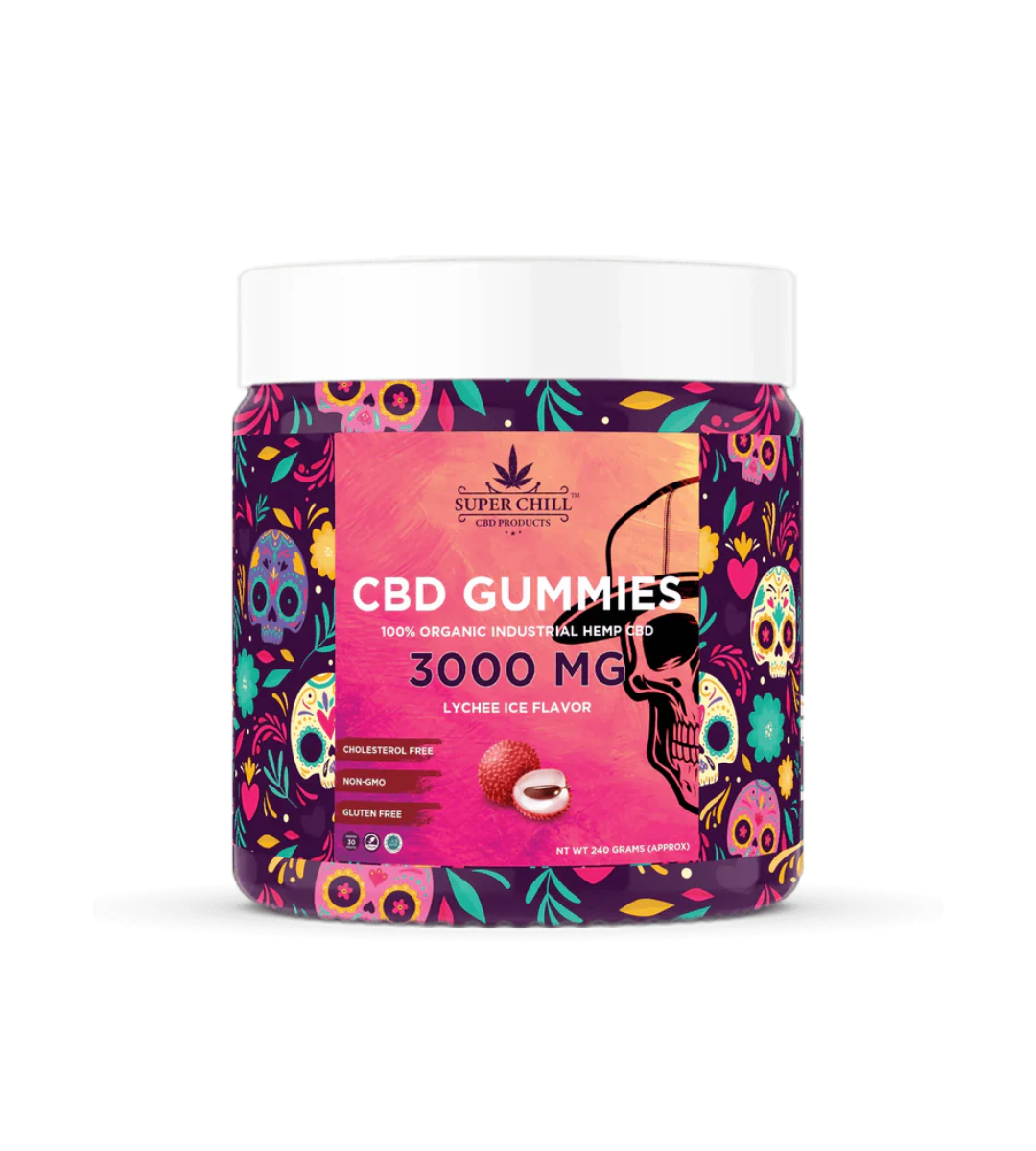CBD Gummies Jar 3000MG