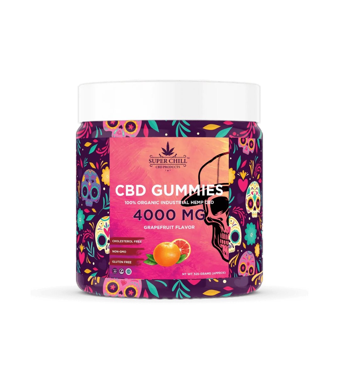 CBD Gummies Jar 4000MG