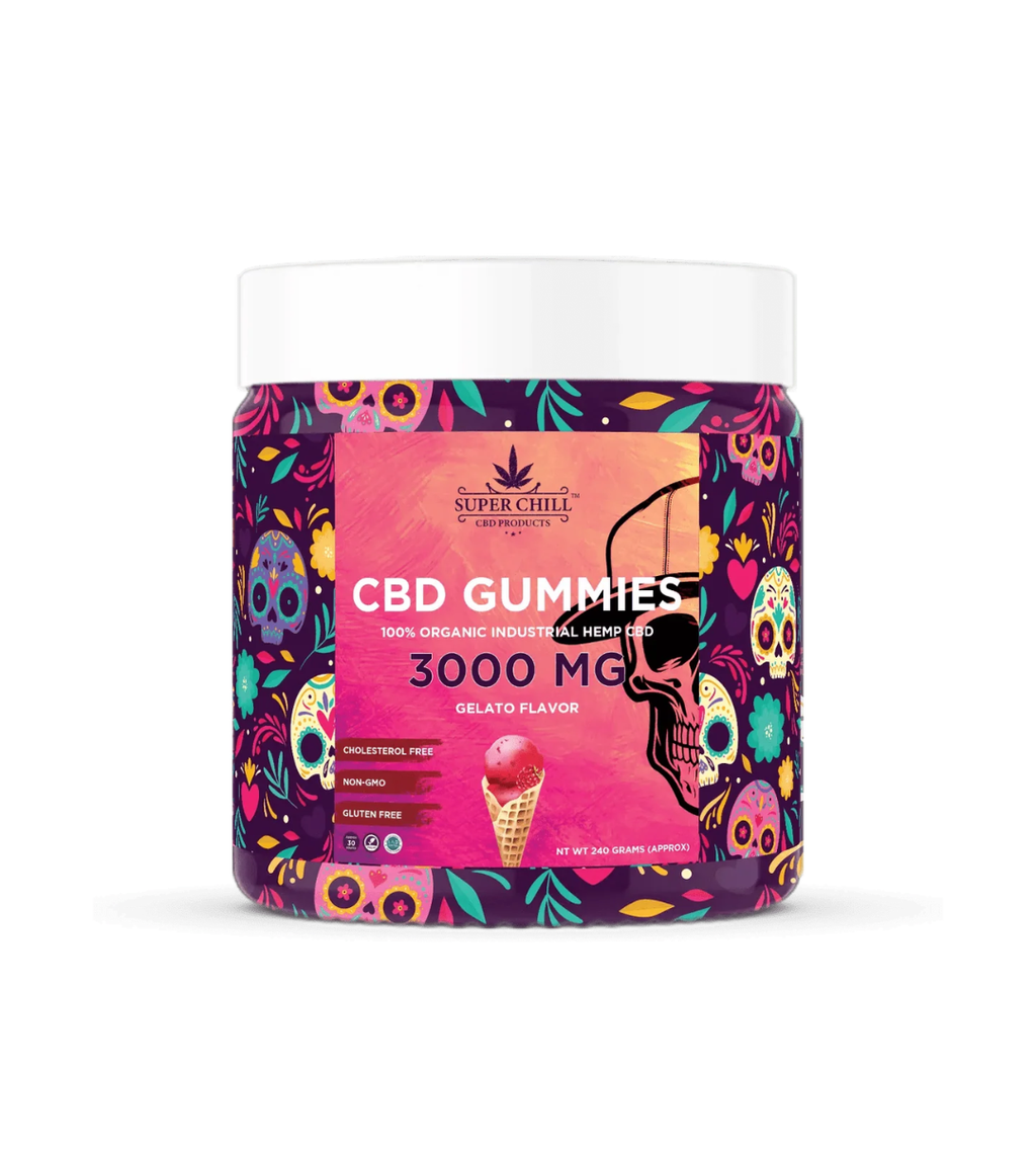 CBD Gummies Jar 3000MG
