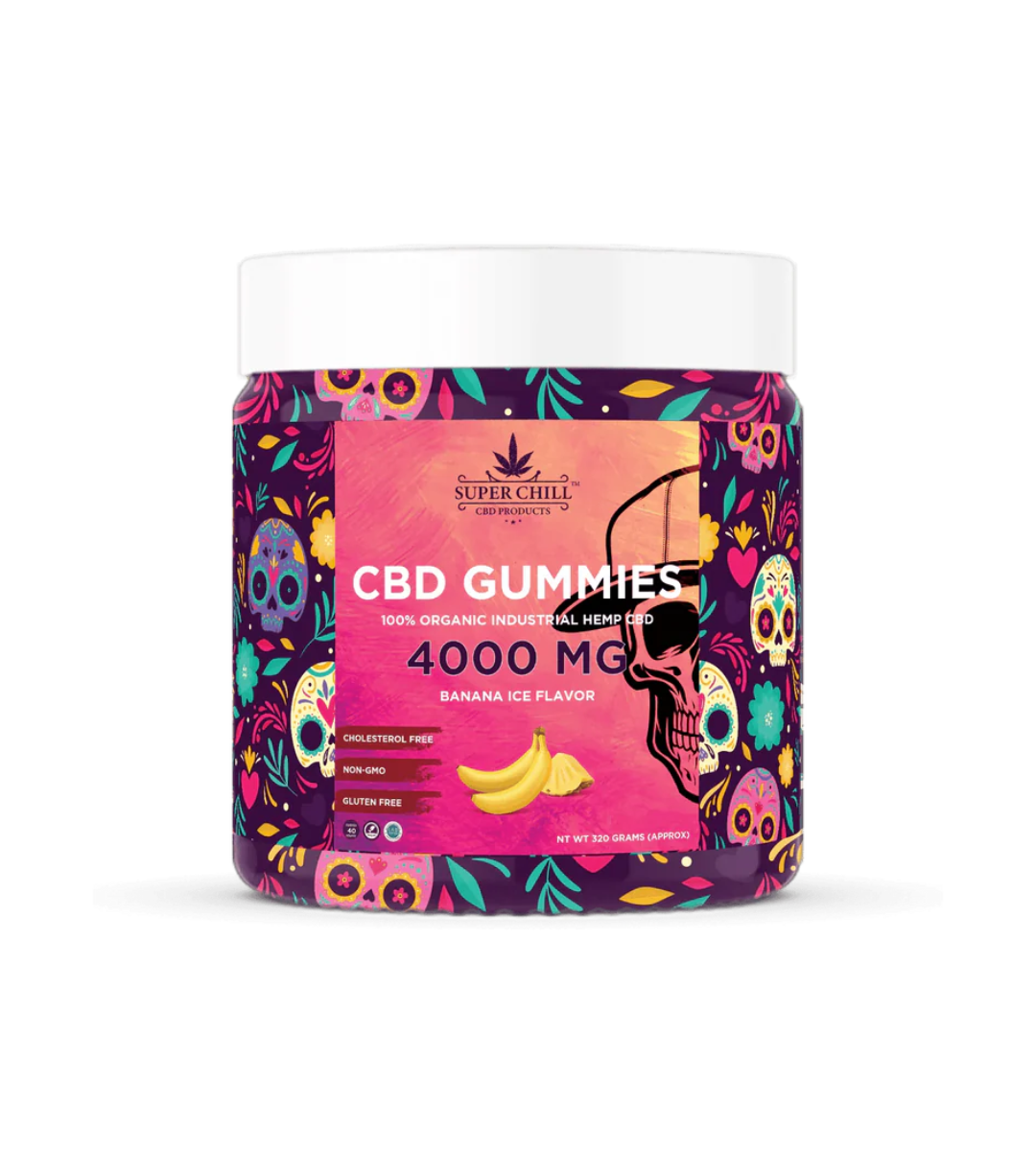 CBD Gummies Jar 4000MG