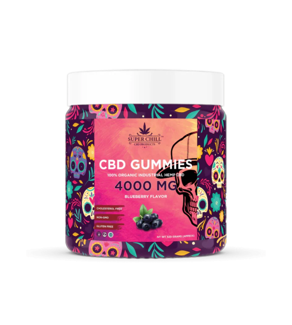CBD Gummies Jar 4000MG