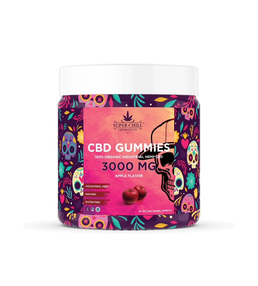 CBD Gummies Jar 3000MG