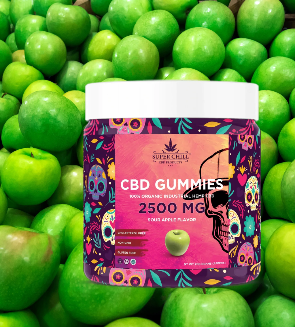 CBD Gummies Jar 2500MG