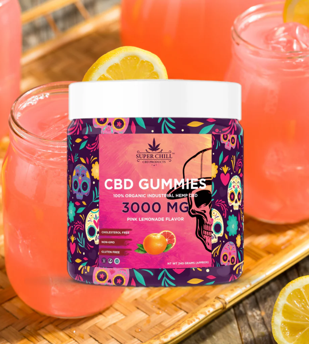 CBD Gummies Jar 3000MG