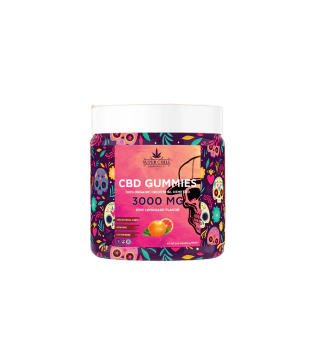 CBD Gummies Jar 3000MG