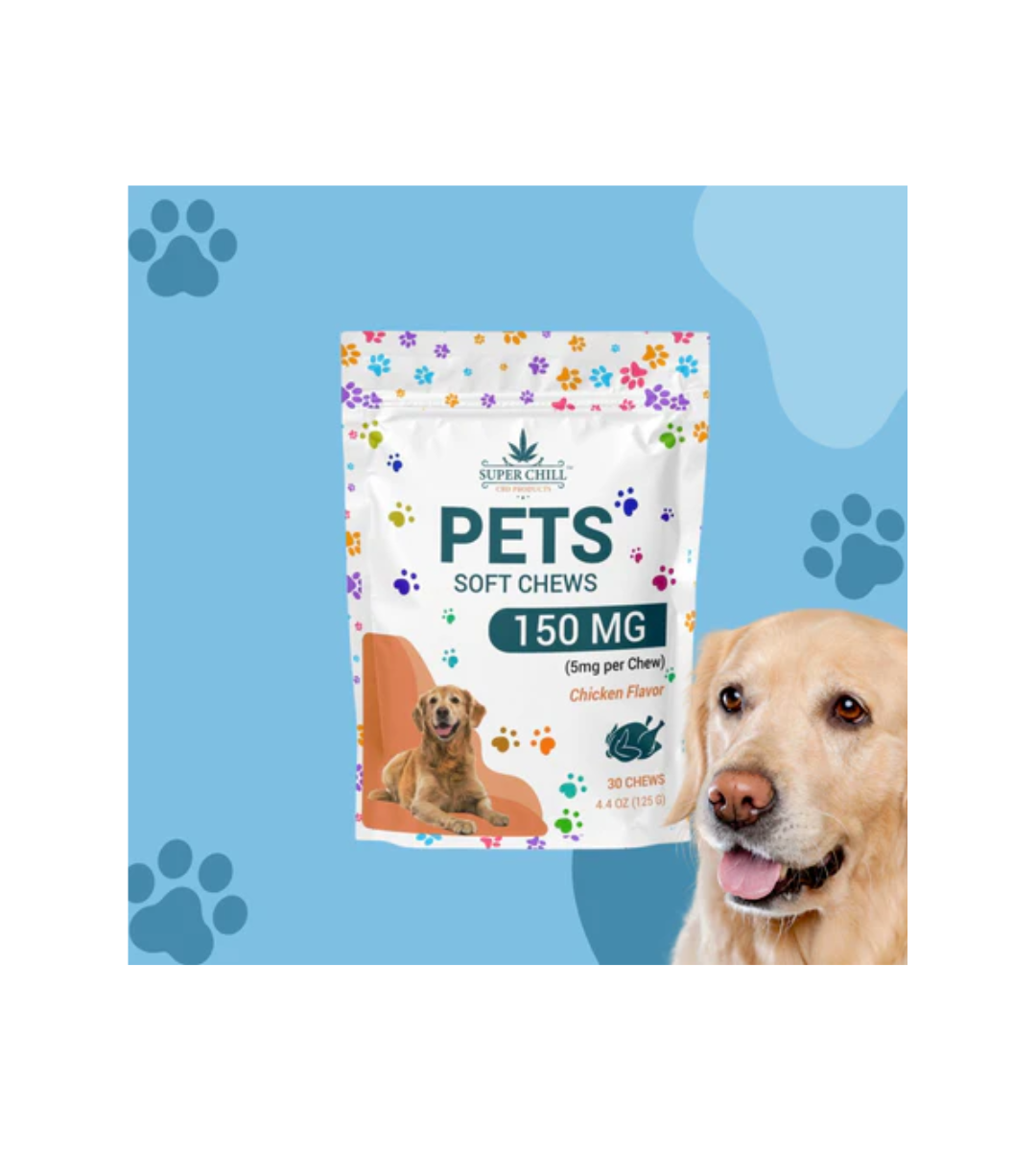 Soft Chews Gummies Pouch For Dog