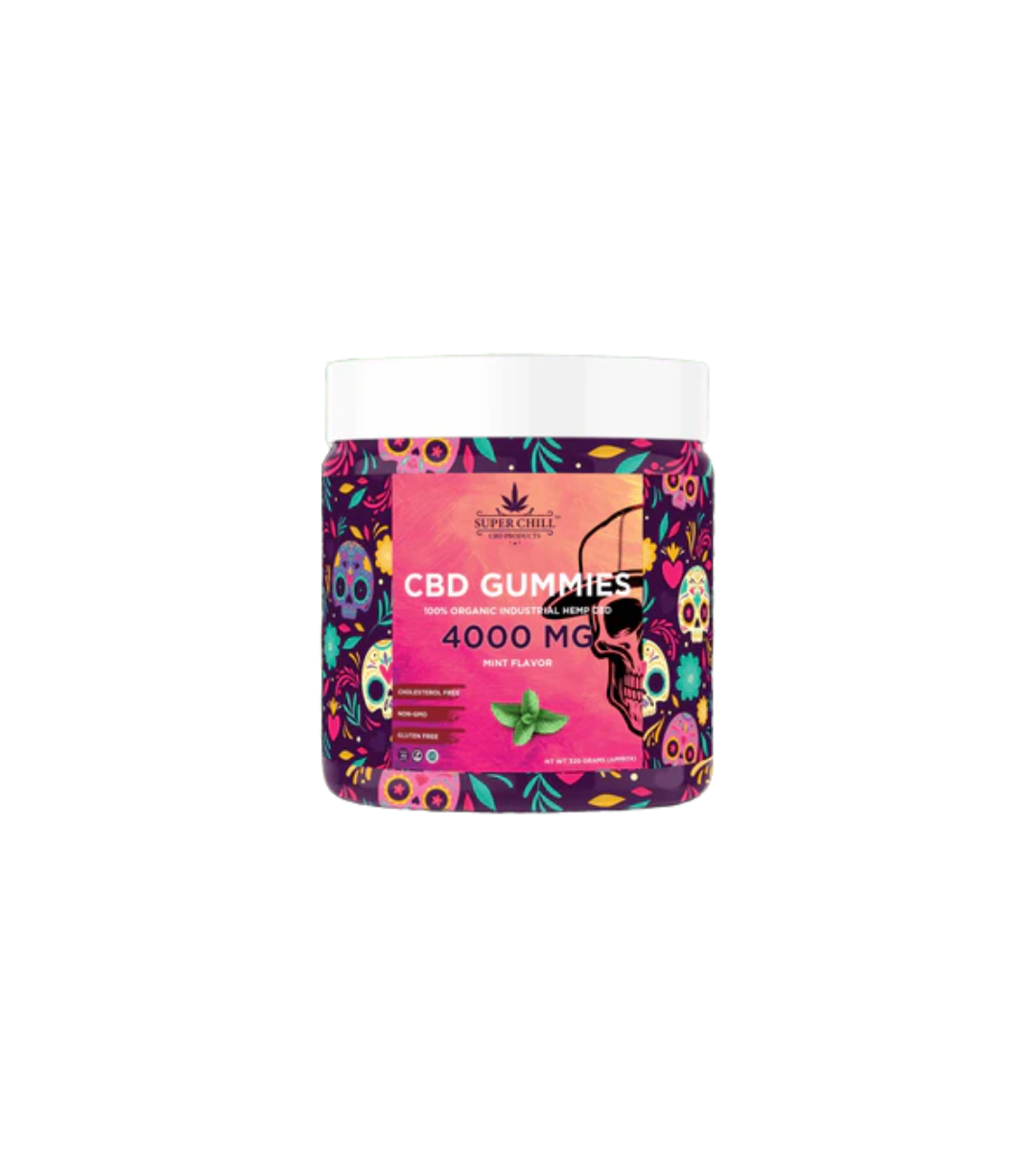 CBD Gummies Jar 4000MG