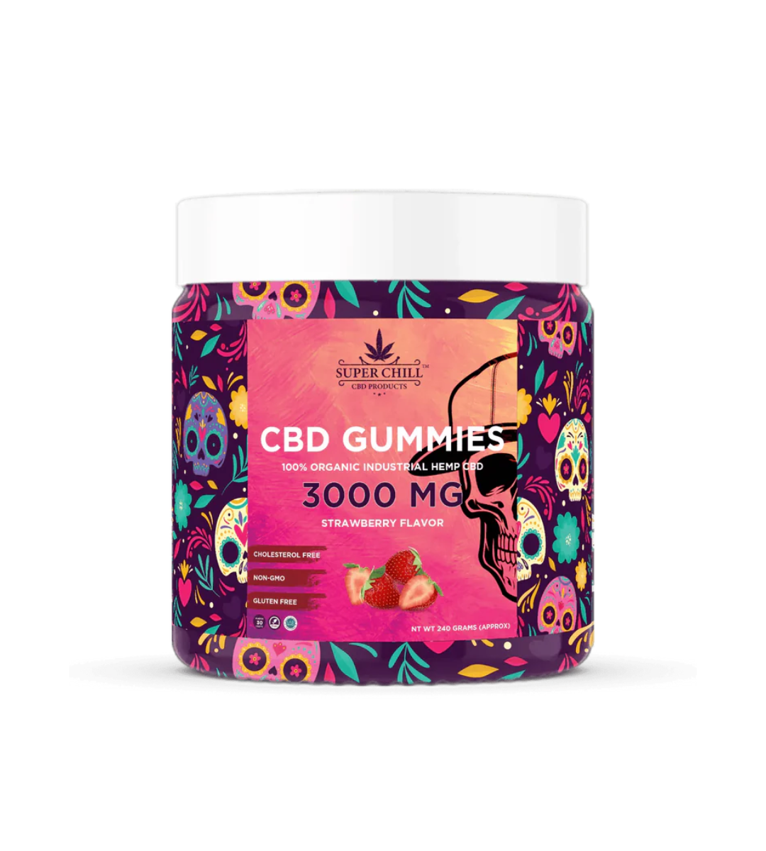 CBD Gummies Jar 3000MG