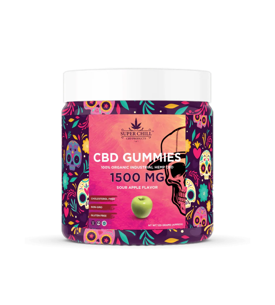 CBD Gummies Jar 1500MG