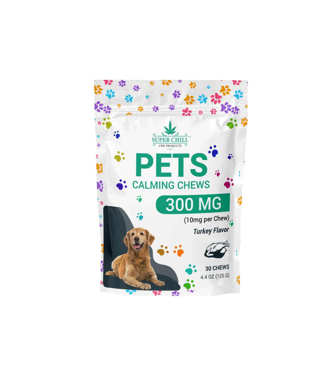 Calming Chews Gummies Pouch For Dog