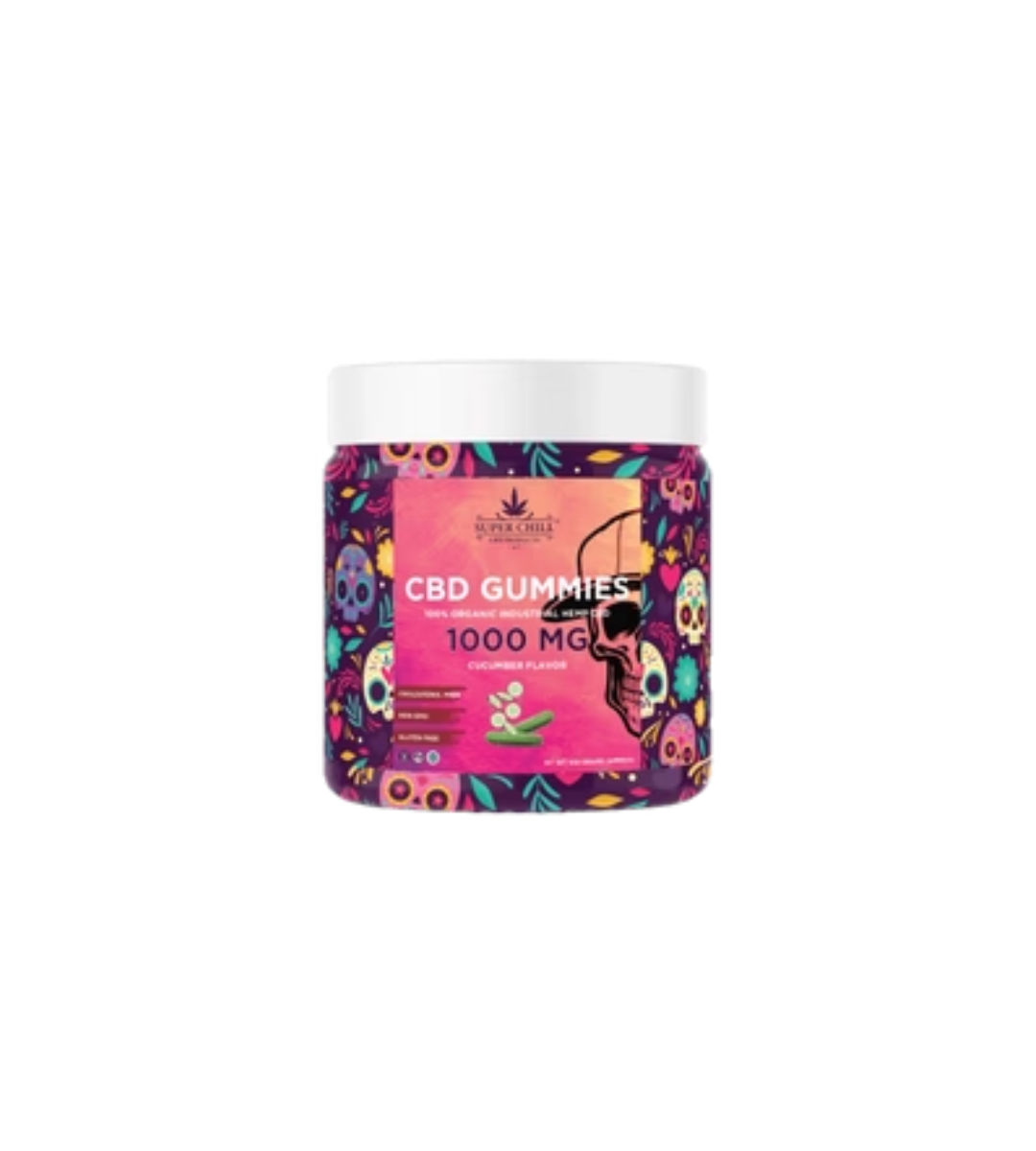 CBD Gummies Jar 1000MG