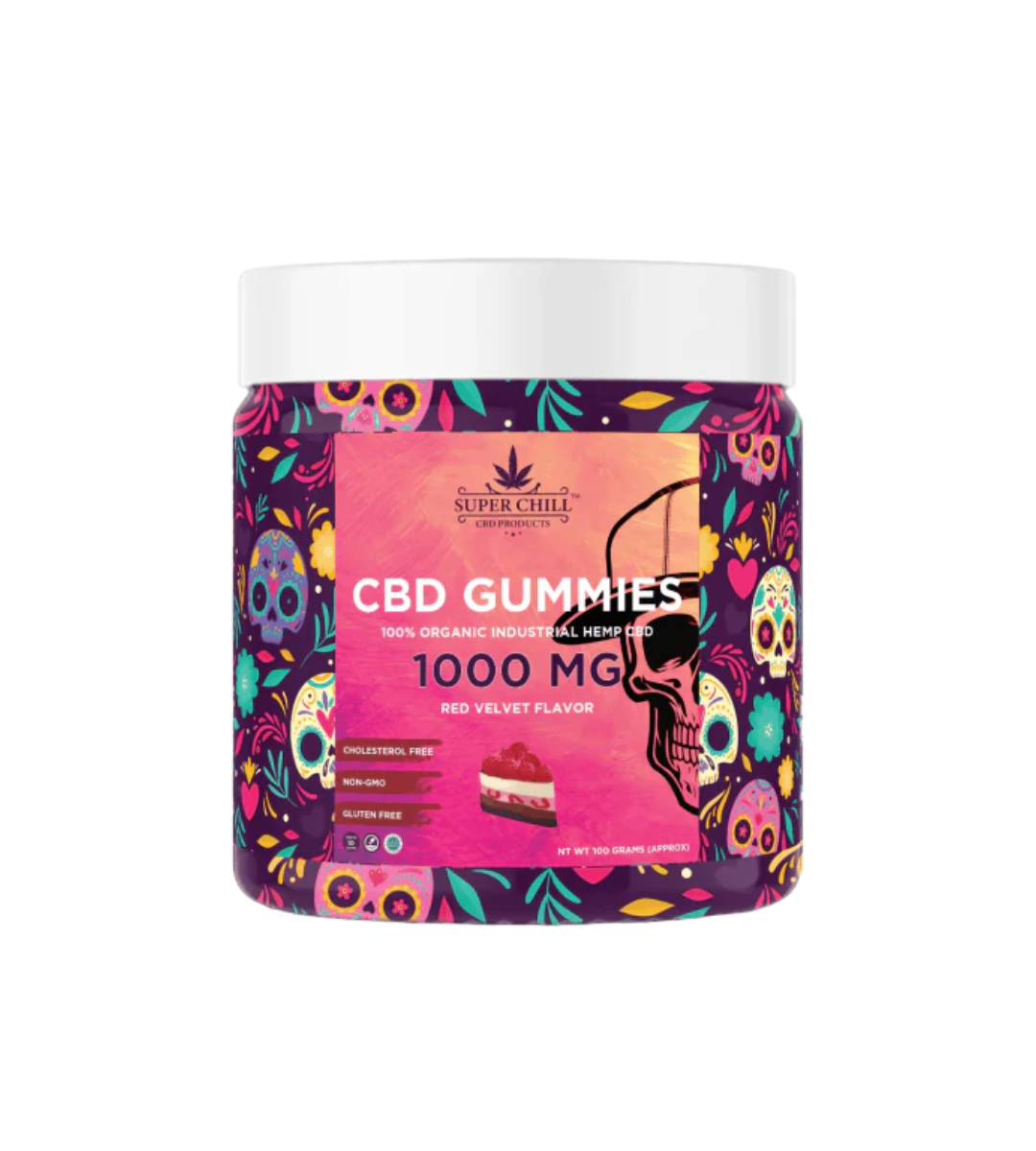 CBD Gummies Jar 1000MG