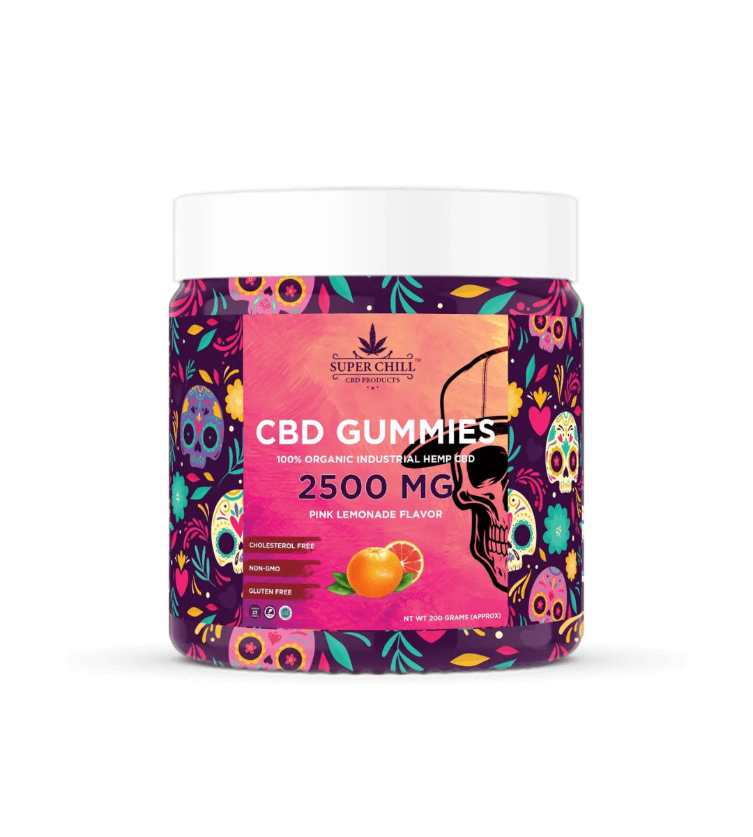 CBD Gummies Jar 2500MG