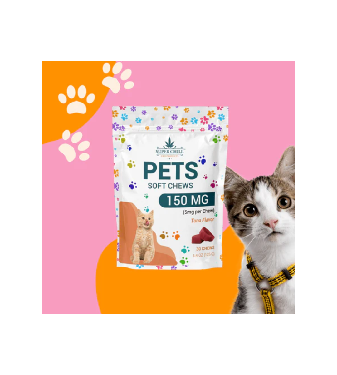 Soft Chews Gummies Pouch For Cat