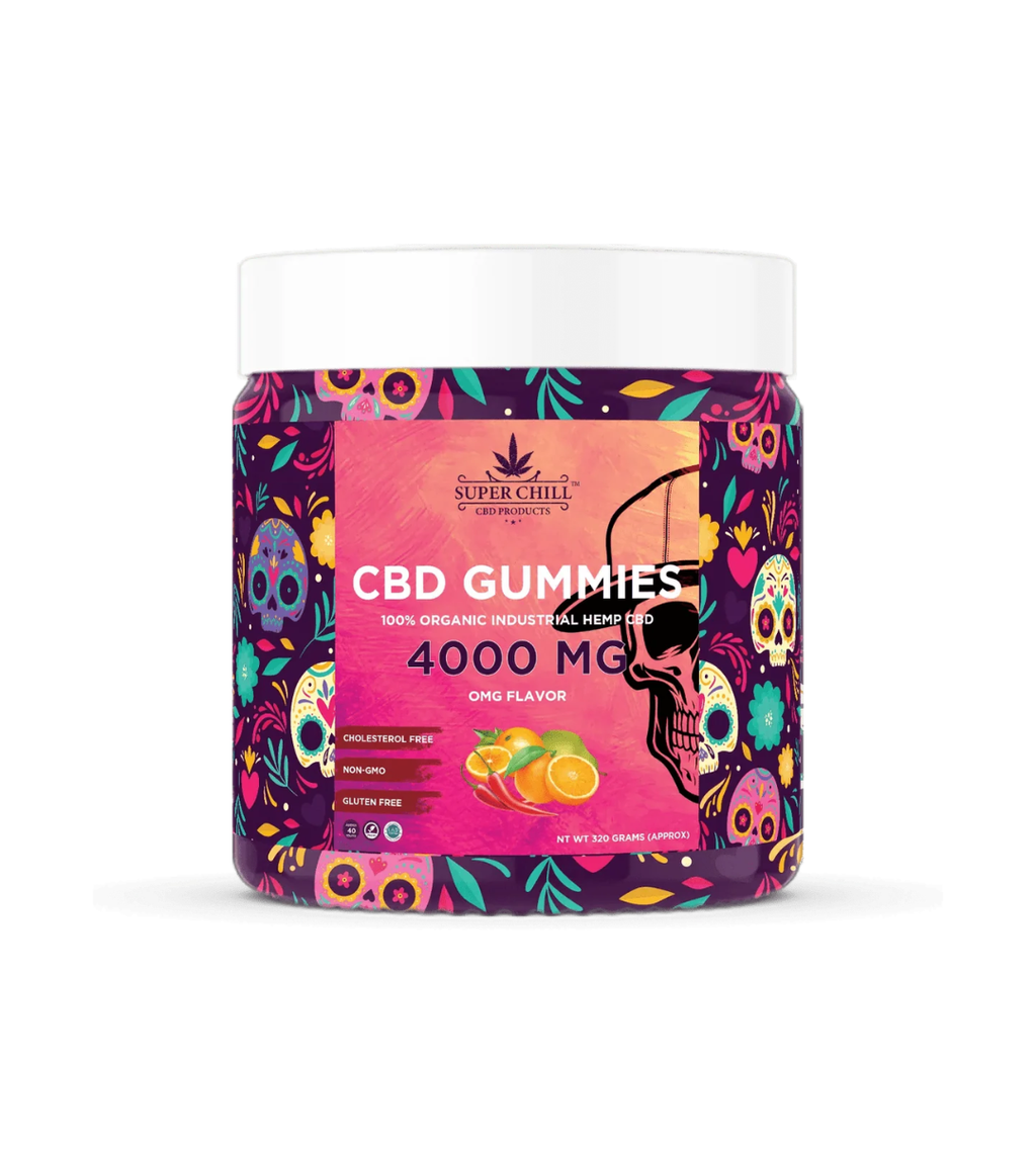 CBD Gummies Jar 4000MG