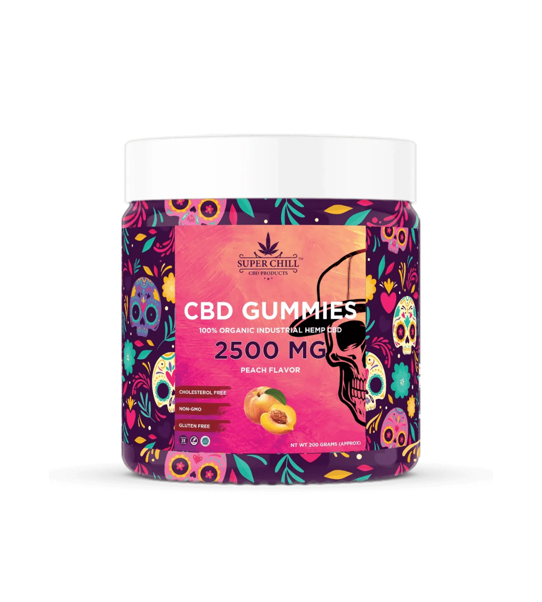 CBD Gummies Jar 2500MG