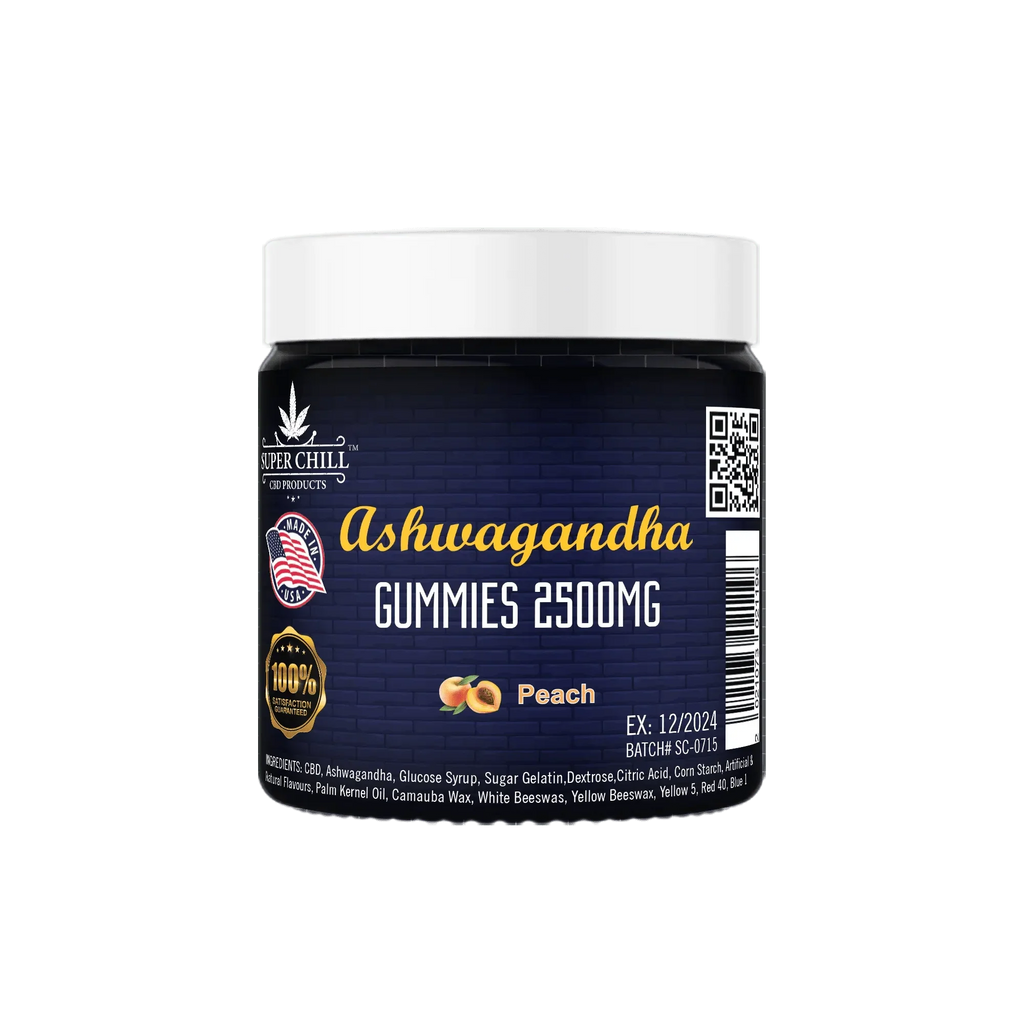 Ashwagandha Gummies 2500MG Peach