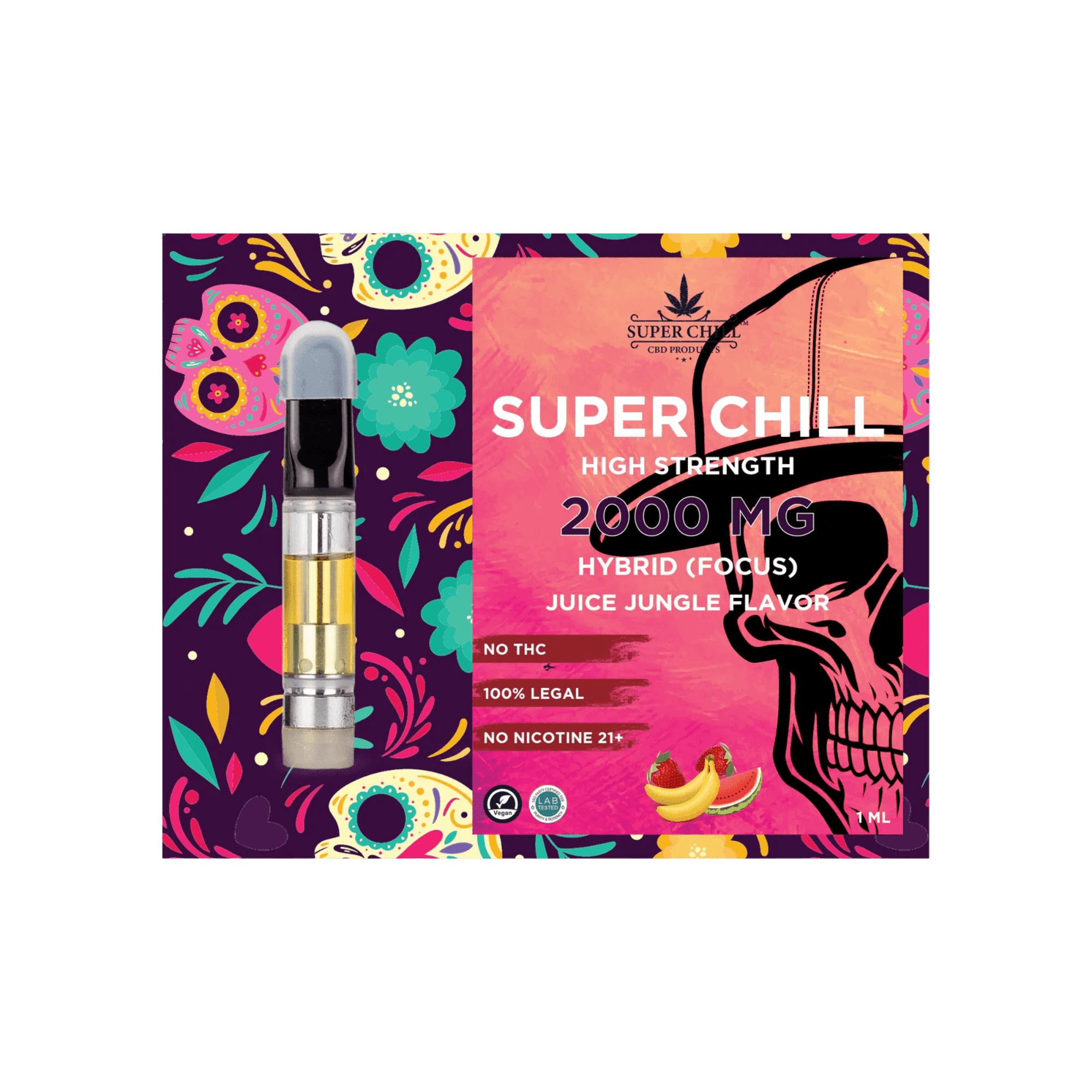 CBD Cartridge - 2000MG juice jungle flavor