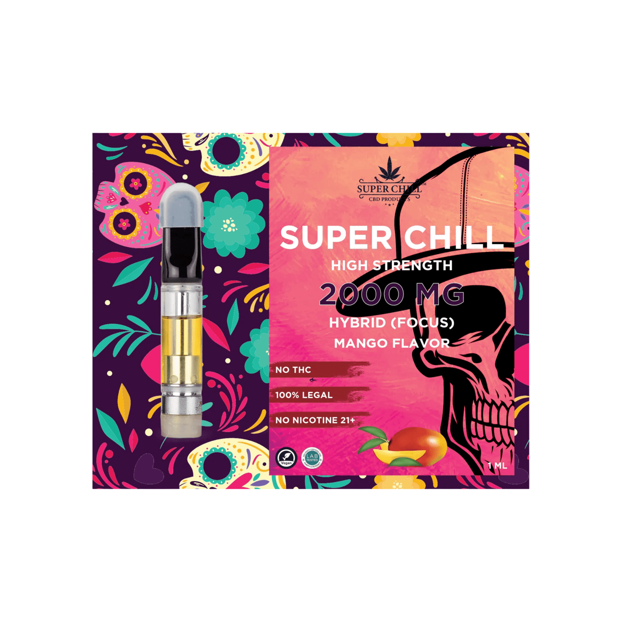 CBD Cartridge - 2000MG mango flavor