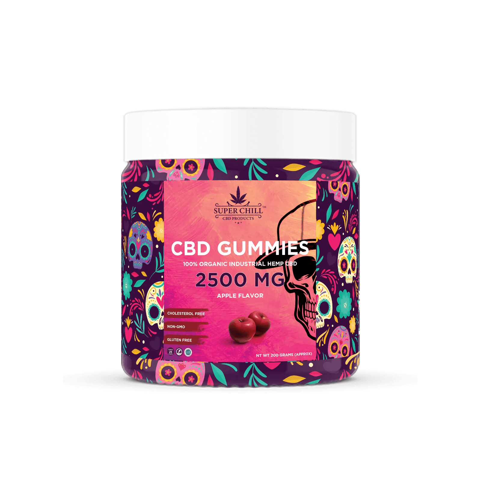 CBD Gummies Jar 2500MG