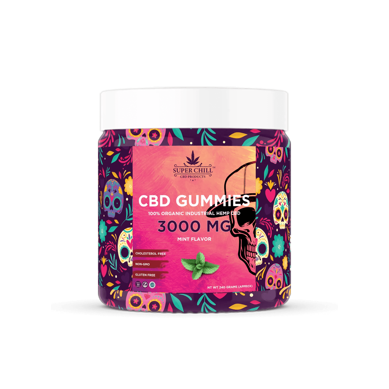 CBD Gummies Jar 3000MG