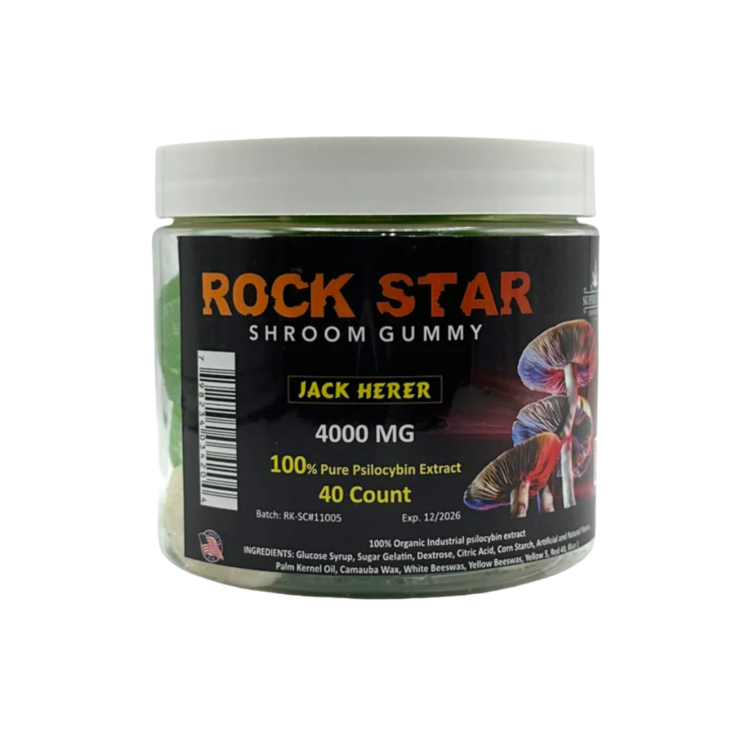 ROCKSTAR shroom gummies (JACK HERER)