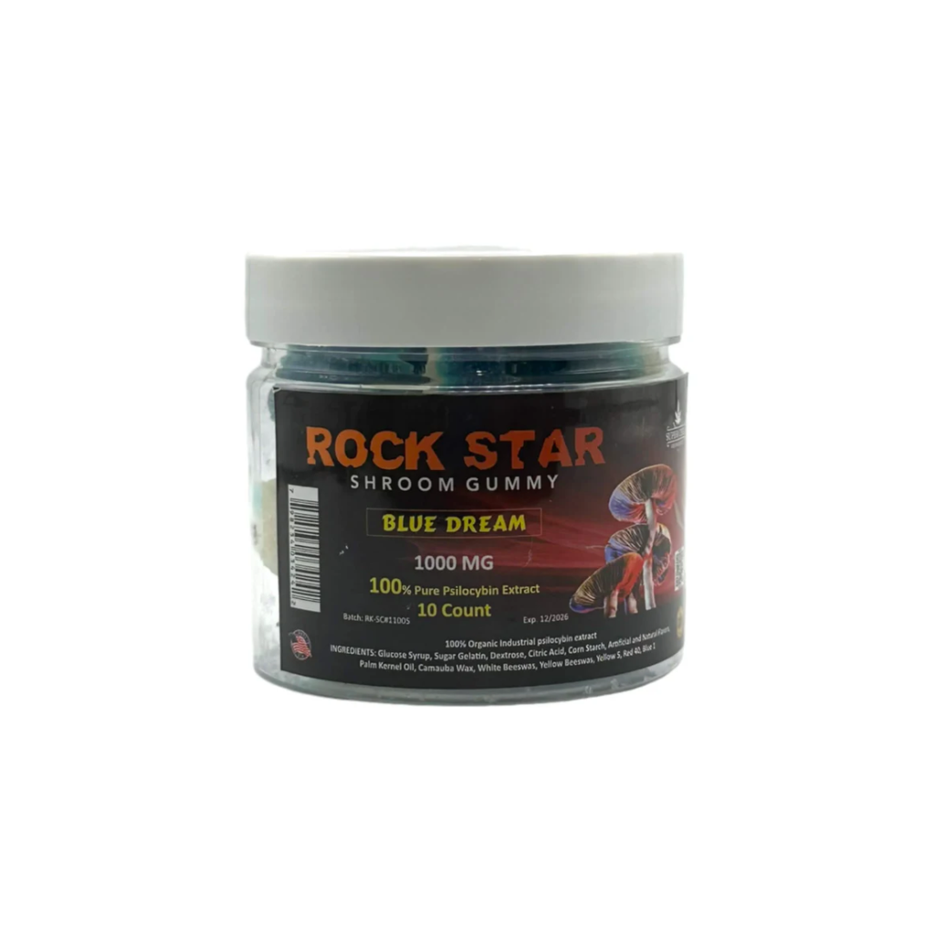 ROCK STAR shroom gummy (BLUE DREAM )