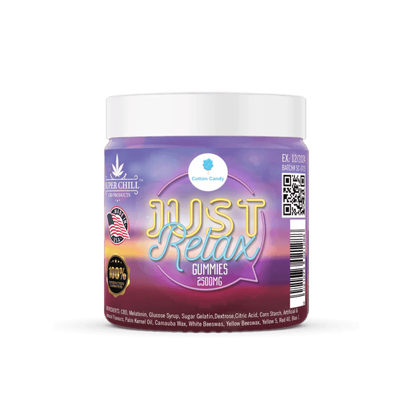 Relax Gummies 2500MG- cotton candy