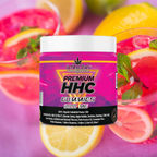 Super Chill CBD - HHC Gummies Jar - 1000 MG - 100% Natural - 10 Gummies (100MG Each)