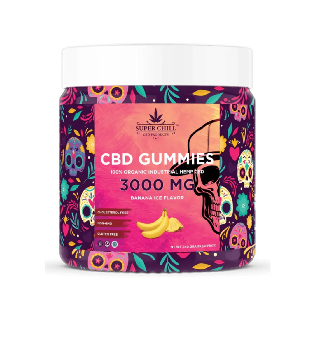 CBD Gummies Jar 3000MG