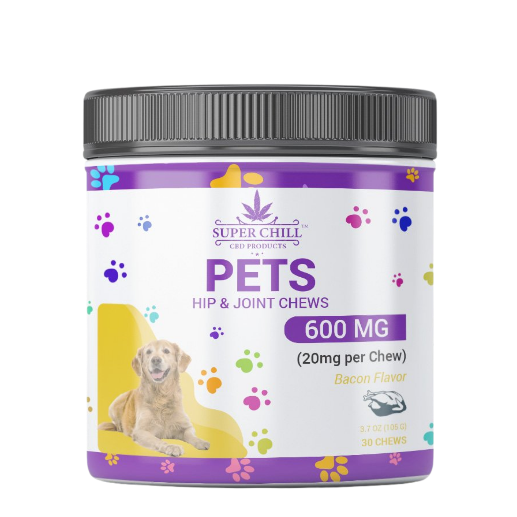Hip & Joint Chews Bacon Flavor For Dog