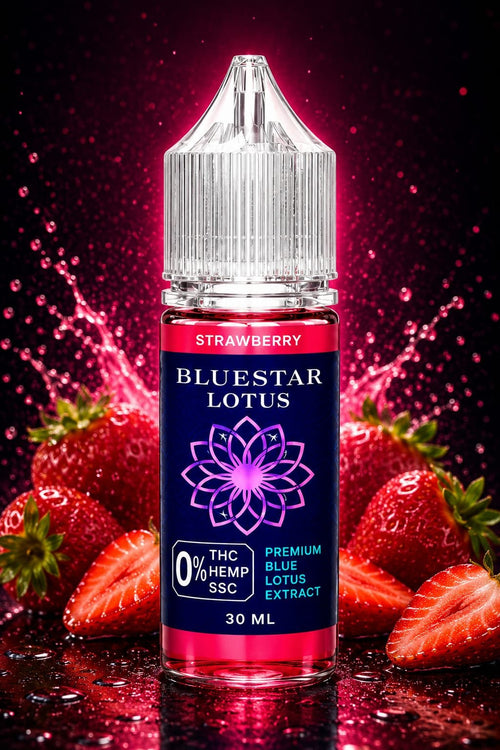 BLUESTAR LOTUS - Premium THC-Free Vape Juice 30ML 100% Compliant