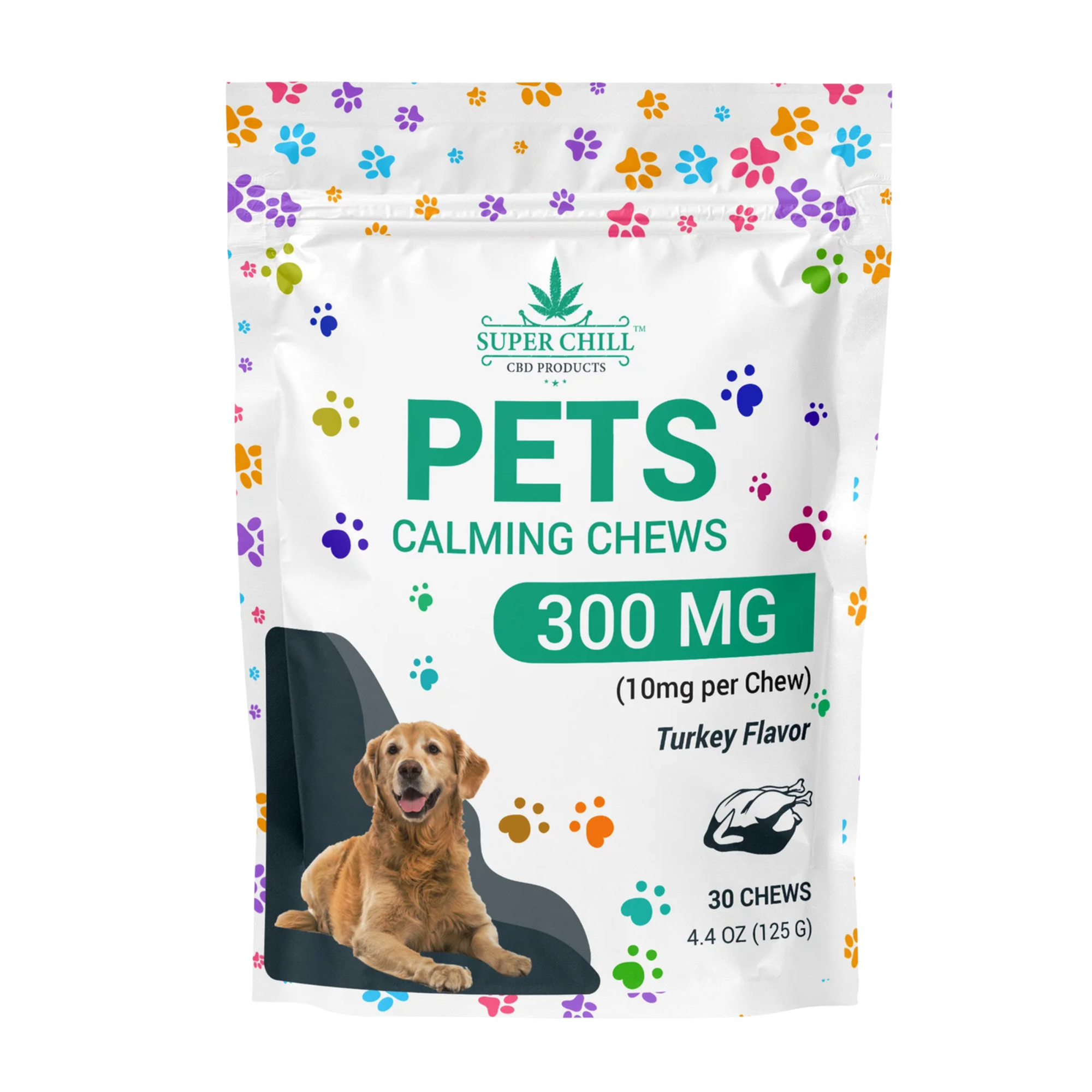 Calming Chews Gummies Pouch For Dog
