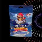 Funky Monkey Delta-8 +THC-A Gummies  6,000MG