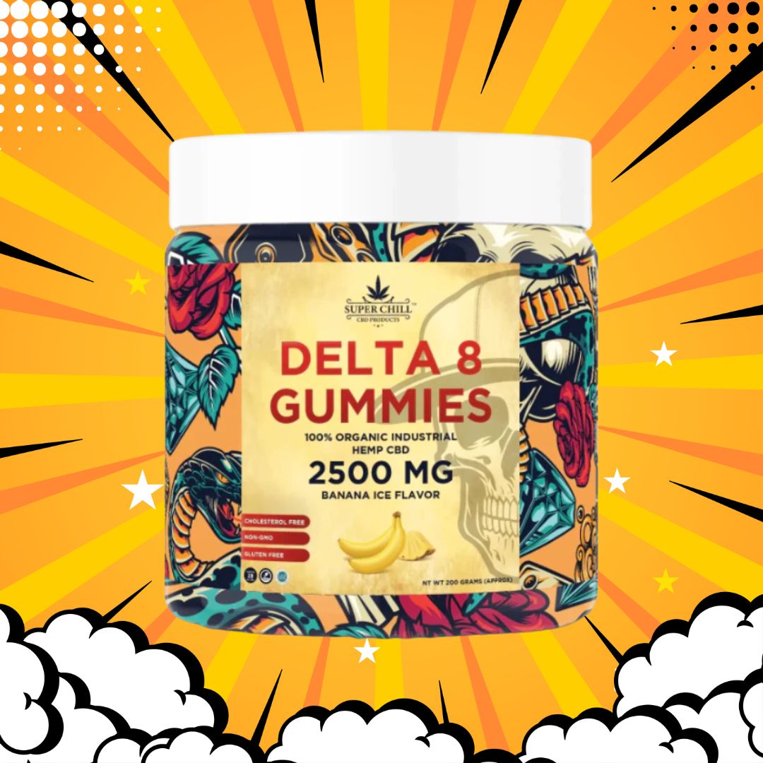 Delta-8 Gummies 2500MG