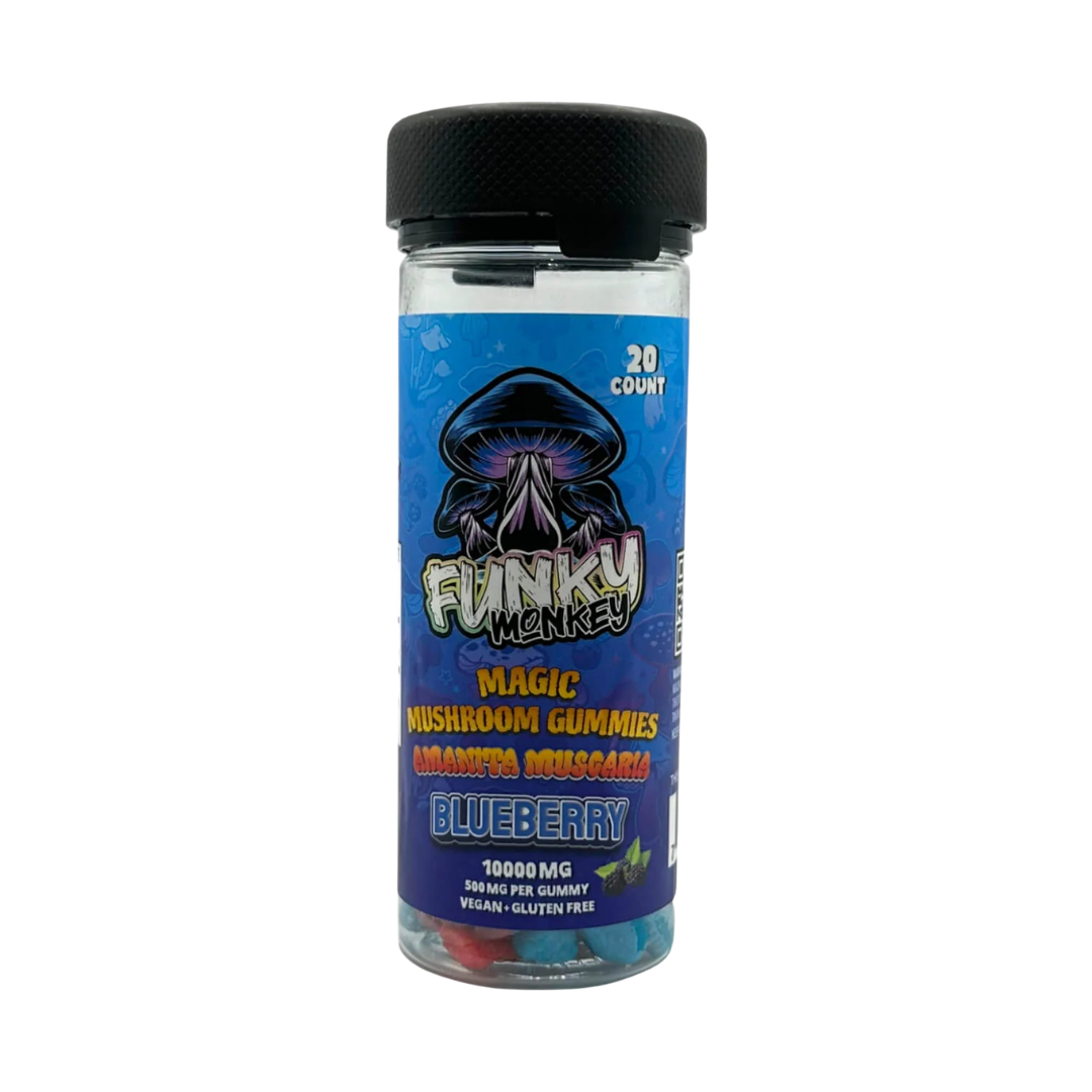 Funky Monkey Shroom Gummies Amanita Muscaria 10,000MG