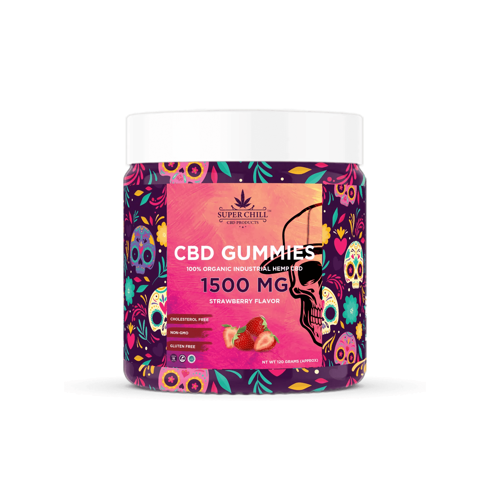 CBD Gummies Jar 2500MG