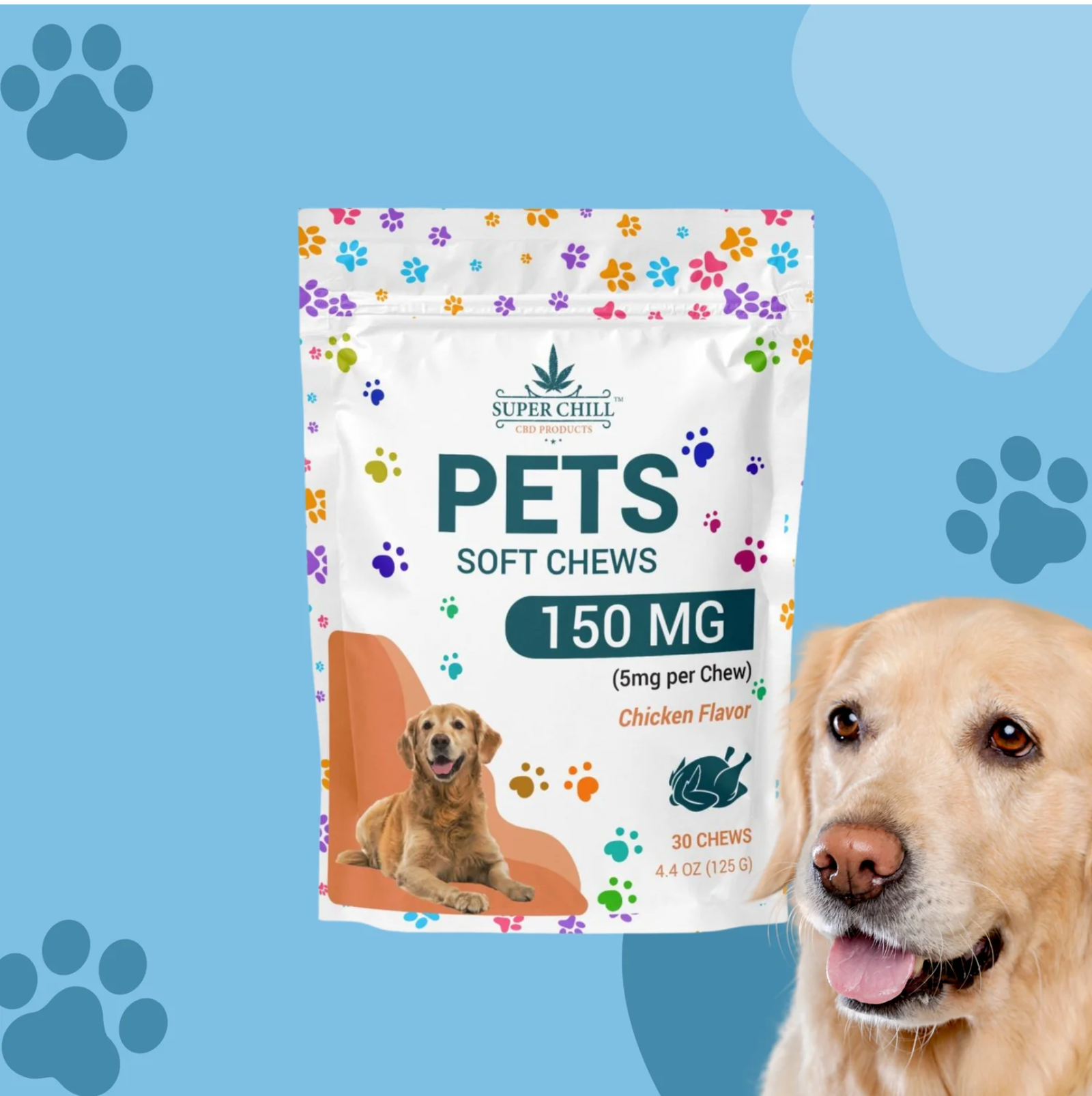 Soft Chews Gummies Pouch For Dog - Image 2
