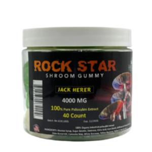 Rockstar Shroom Gummies 4000MG